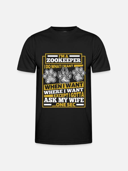 Zookeeper Zookeeper - Men's Functional T-Shirt - black