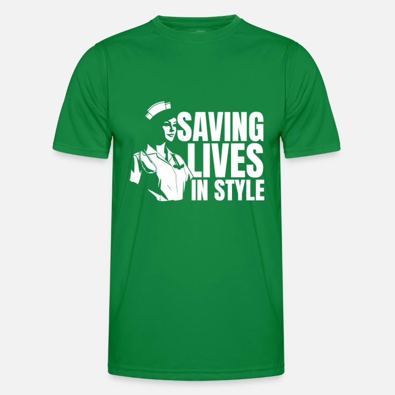 Nurse Fashion Men's Functional T-Shirt