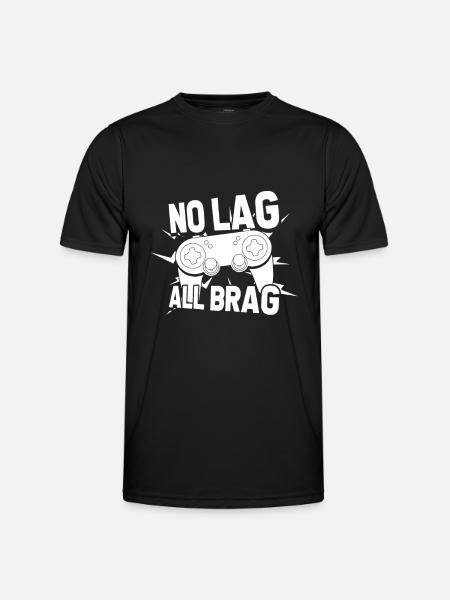 Gamer Gaming Lag - Men's Functional T-Shirt - black