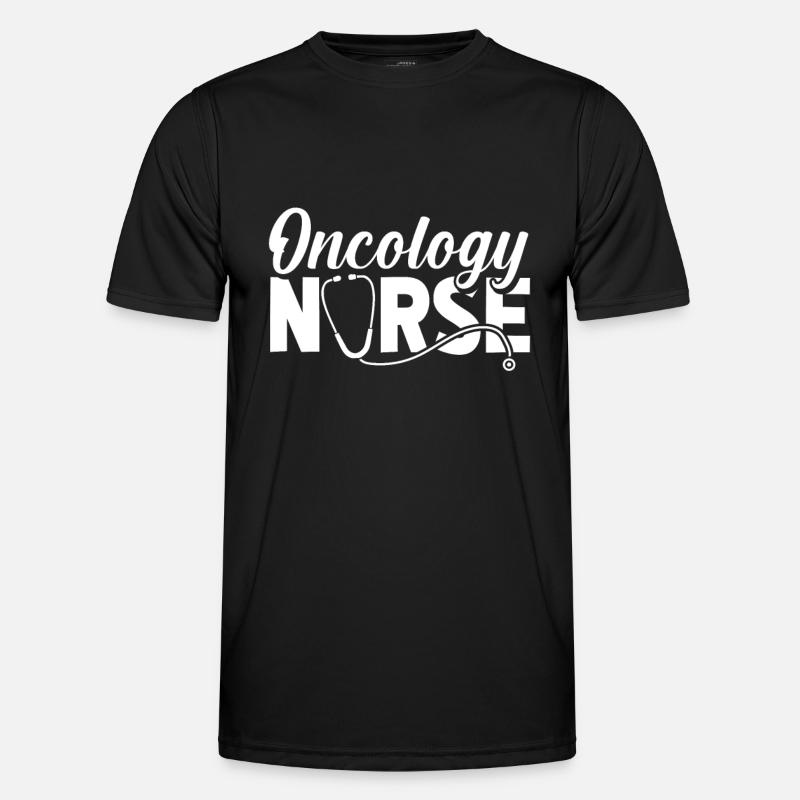 Krankenschwester Oncology Nurse - Men's Functional T-Shirt - black