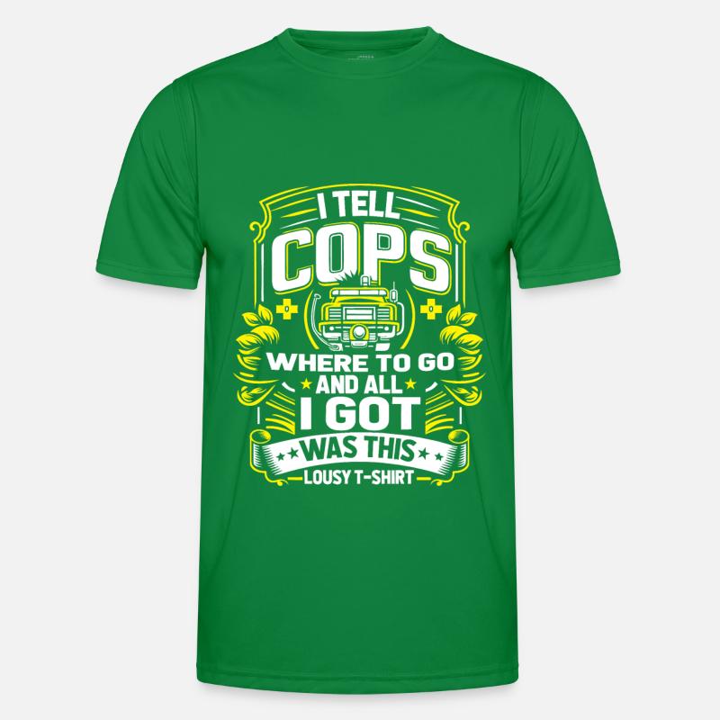 Emergency Call Control Center Operations Center Men's Functional T-Shirt