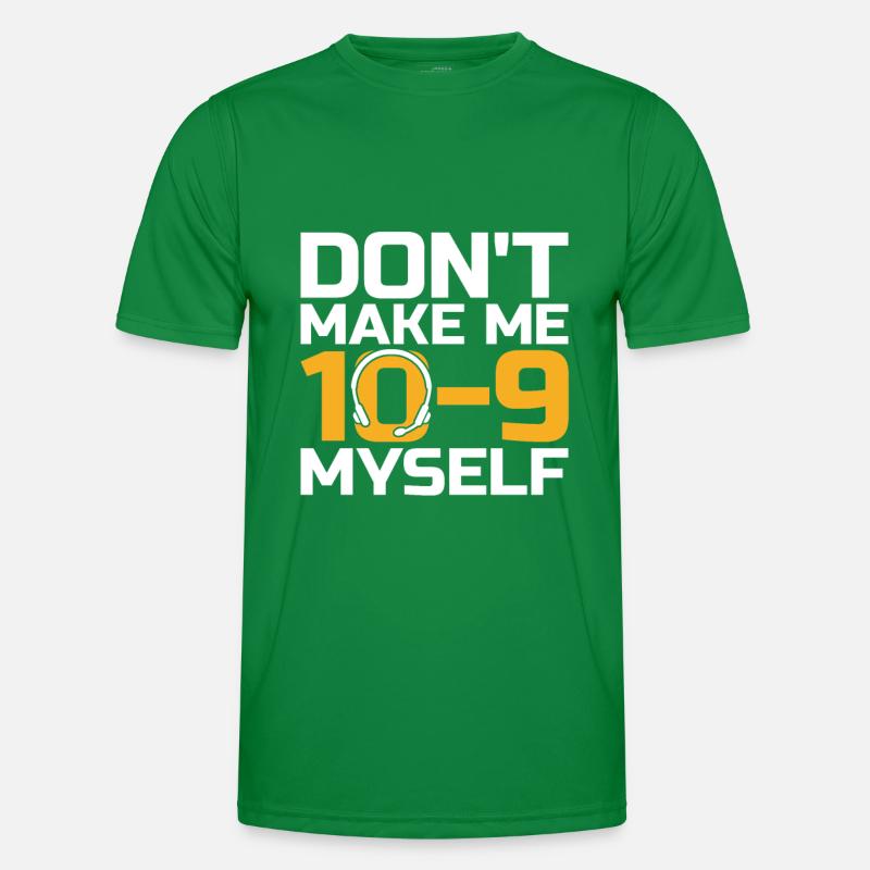 Emergency Call Control Center Operations Center Men's Functional T-Shirt