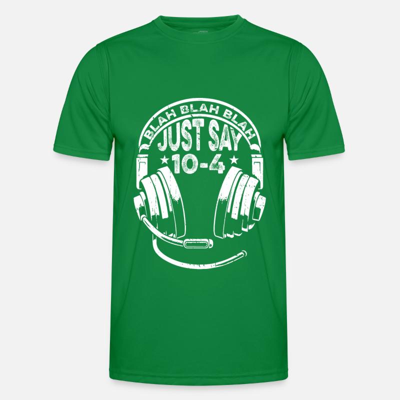 Emergency Call Control Center Operations Center Blah Blah Blah Men's Functional T-Shirt