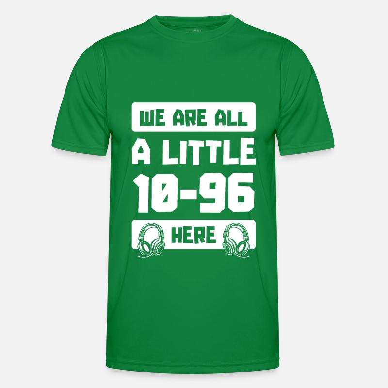 Emergency Call Control Center Operations Center Men's Functional T-Shirt