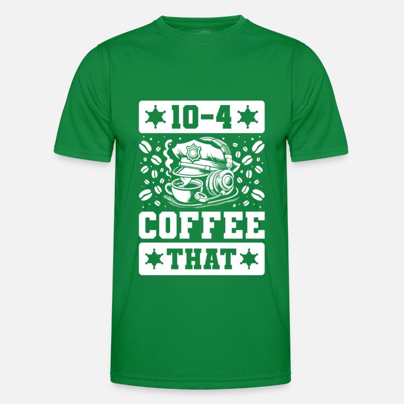 Notruf Leitstelle Einsatzzentrale Männer Funktions-T-Shirt
