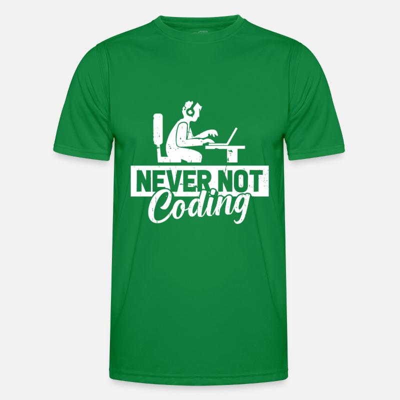 Developer, Coder, Programmer Men's Functional T-Shirt