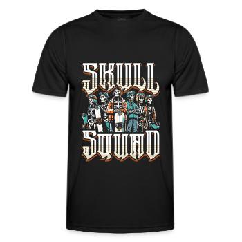 Snowboard Snowboarder - Men's Functional T-Shirt - black - Front - AI Model Male 178 dark (178cm)