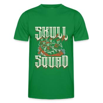 Rafting - Men's Functional T-Shirt - kelly green - Front - AI Model Male 178 dark (178cm)