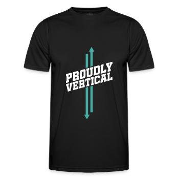 Elevator Elevator - Men's Functional T-Shirt - black - Front - AI Model Male 178 dark (178cm)