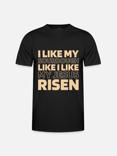 Sourdough bread - Men's Functional T-Shirt - black