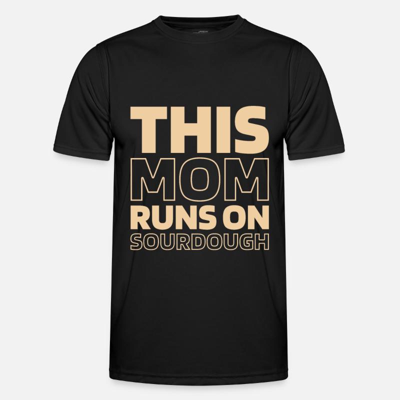 Sourdough bread - Men's Functional T-Shirt - black