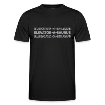 Elevator Elevator - Men's Functional T-Shirt - black - Front - AI Model Male 178 dark (178cm)