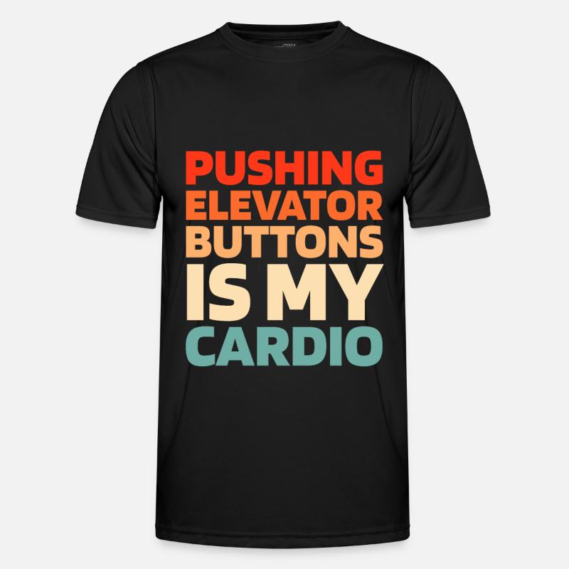 Elevator Elevator - Men's Functional T-Shirt - black