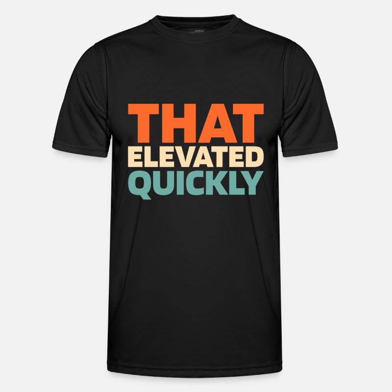 Elevator Elevator - Men's Functional T-Shirt - black