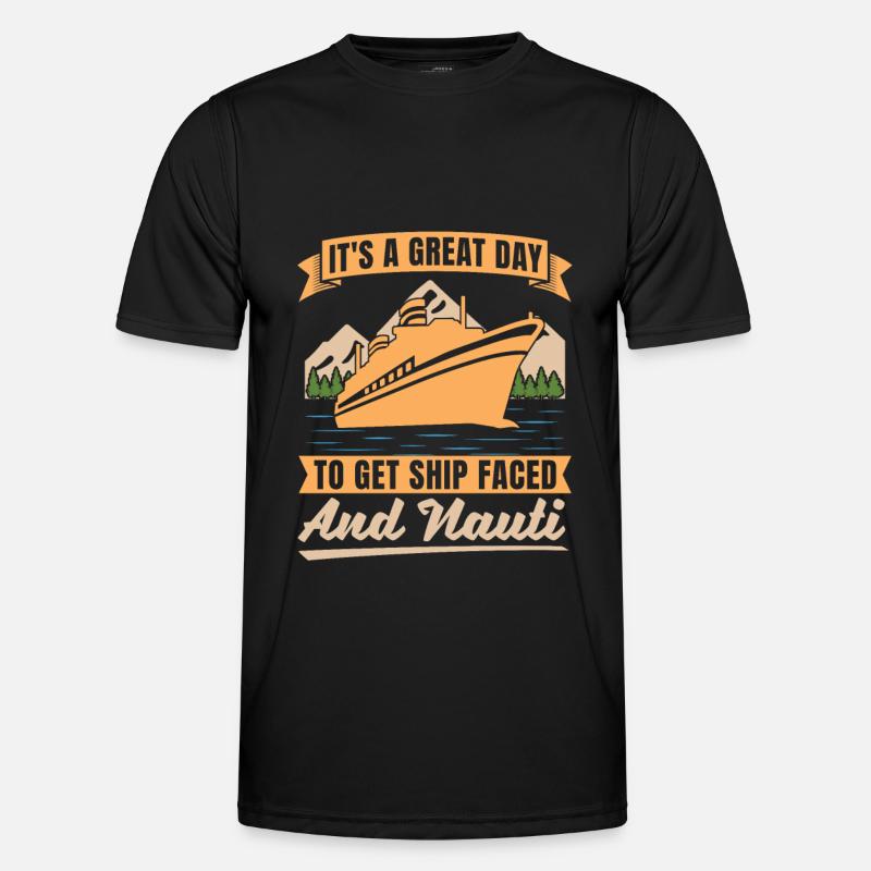 Kreuzfahrt Männer Funktions-T-Shirt