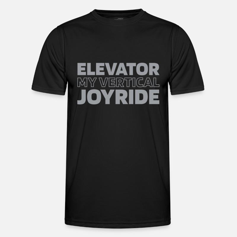 Elevator Elevator - Men's Functional T-Shirt - black