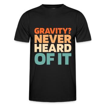 Elevator Elevator - Men's Functional T-Shirt - black - Front - AI Model Male 178 dark (178cm)