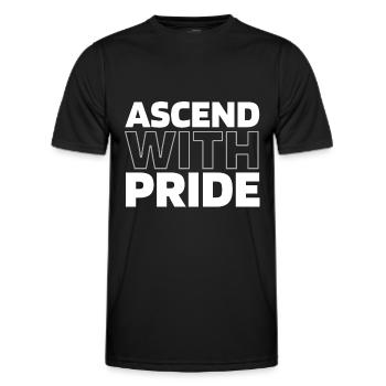 Elevator Elevator - Men's Functional T-Shirt - black - Front - AI Model Male 178 dark (178cm)
