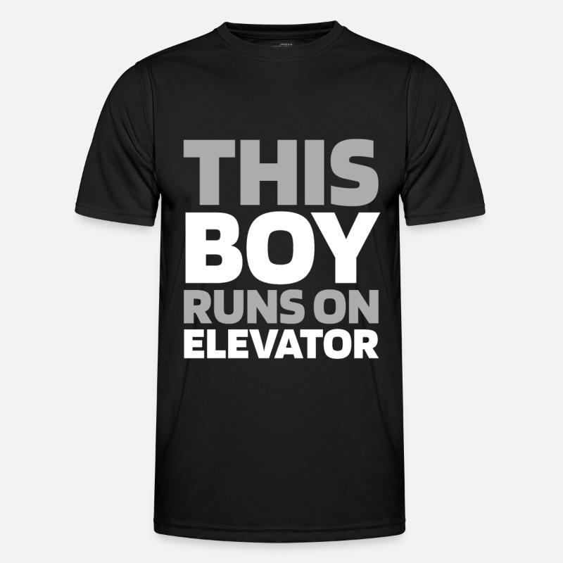 Elevator Elevator - Men's Functional T-Shirt - black