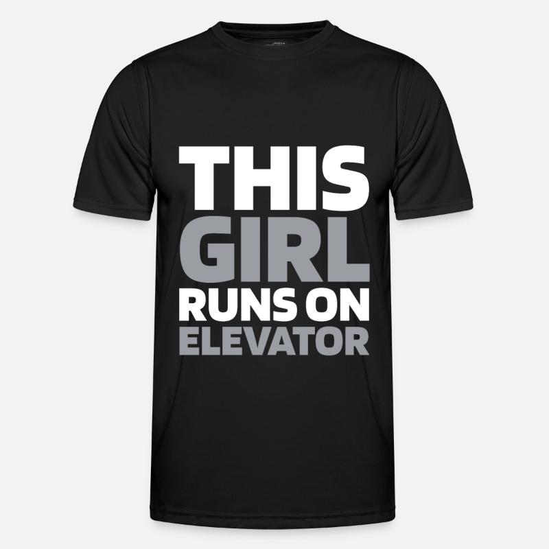 Elevator Elevator - Men's Functional T-Shirt - black