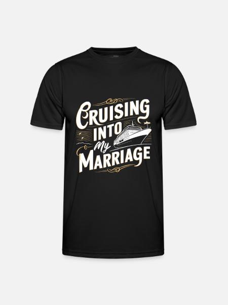 Cruise Married - Men's Functional T-Shirt - black