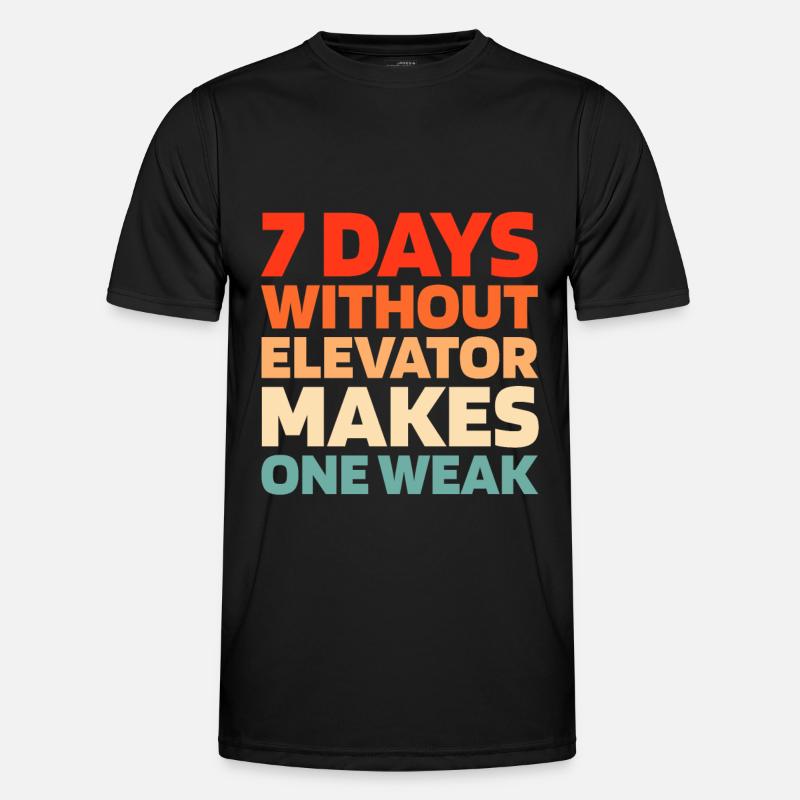 Elevator Elevator - Men's Functional T-Shirt - black