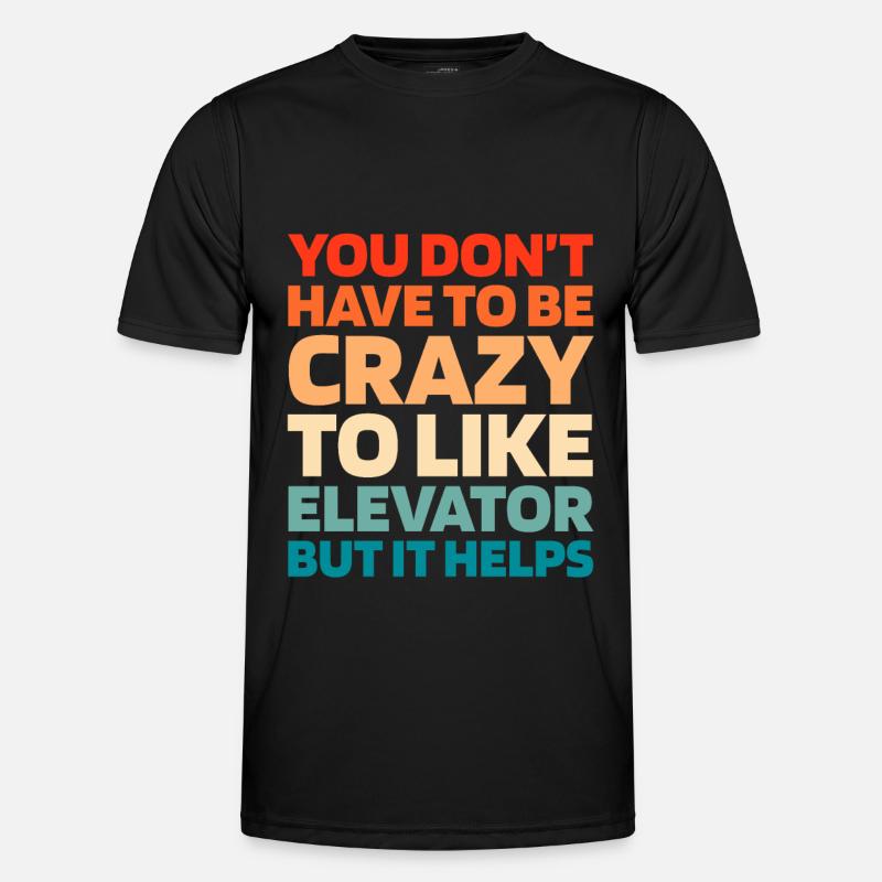 Elevator Elevator - Men's Functional T-Shirt - black