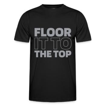 Elevator Elevator - Men's Functional T-Shirt - black - Front - AI Model Male 178 dark (178cm)