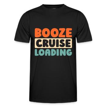 Kreuzfahrt - Männer Funktions-T-Shirt - Schwarz - Vorne - AI Model Male 178 dark (178cm)