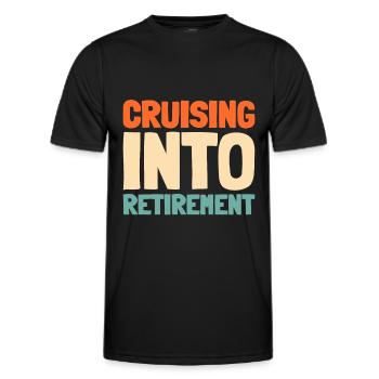 Kreuzfahrt - Männer Funktions-T-Shirt - Schwarz - Vorne - AI Model Male 178 dark (178cm)