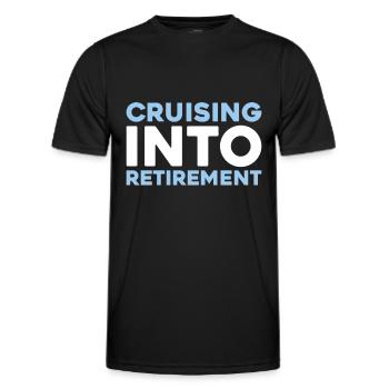 Kreuzfahrt - Männer Funktions-T-Shirt - Schwarz - Vorne - AI Model Male 178 dark (178cm)