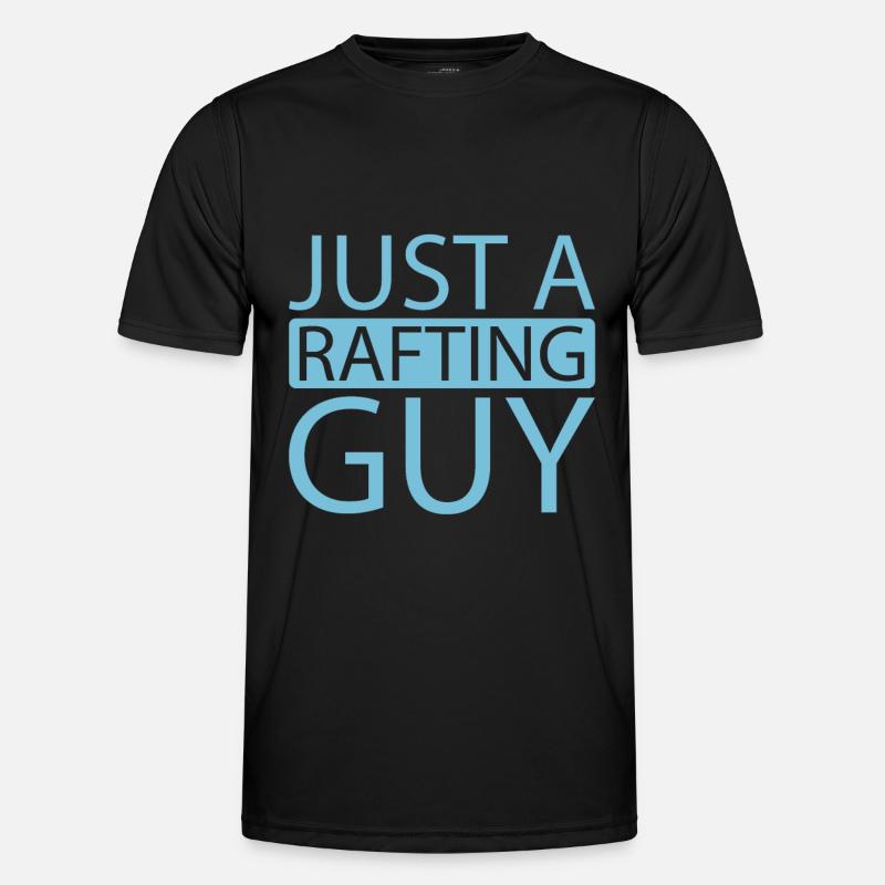 Rafting Just A Rafting Guy Männer Funktions-T-Shirt