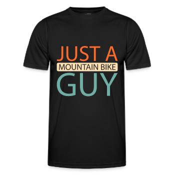 VTT VTT VTT - T-shirt sport Homme - noir - Devant - AI Model Male 178 dark (178cm)