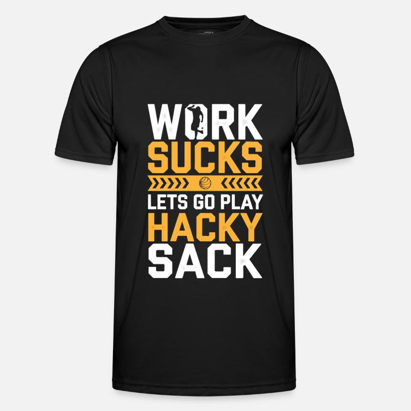 Hacky Sack - Men's Functional T-Shirt - black