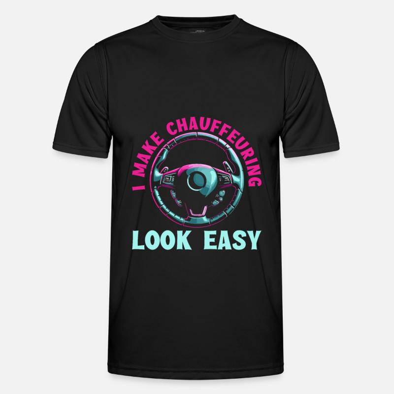 Chauffeur Männer Funktions-T-Shirt