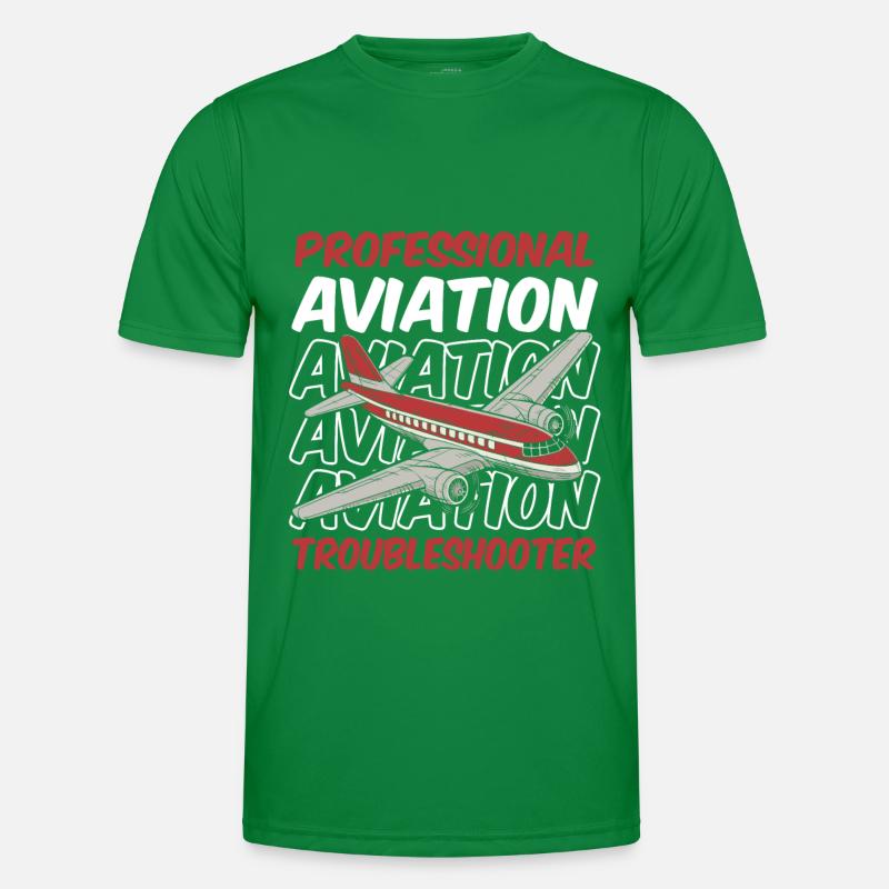 Flight Engineer Men's Functional T-Shirt