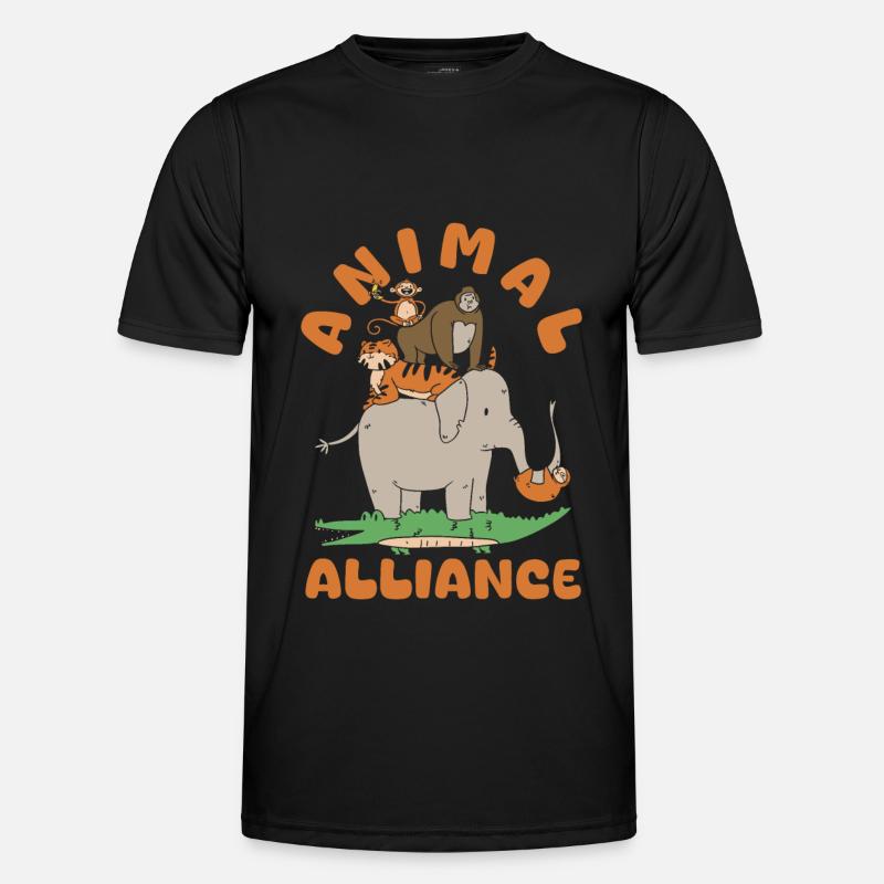 Tierpfleger Team Männer Funktions-T-Shirt