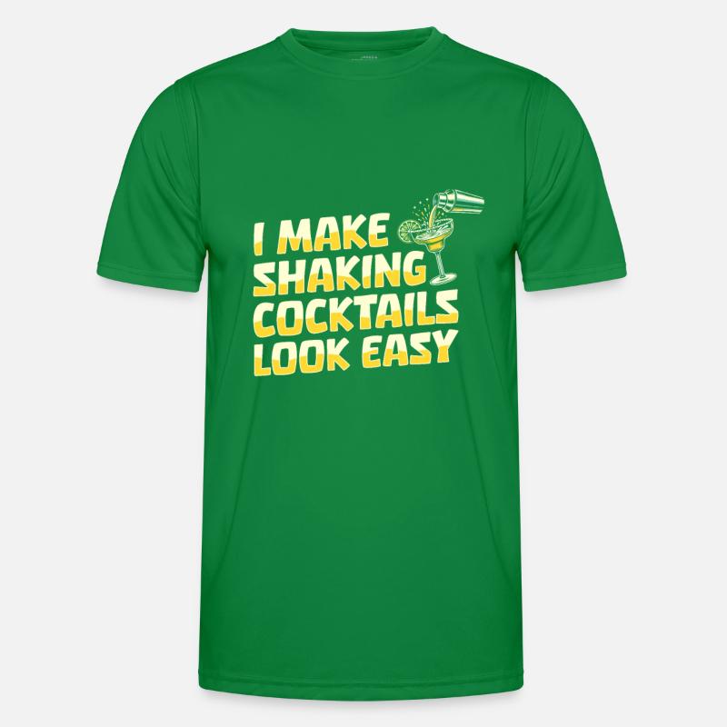 Barkeeper Bartender Men's Functional T-Shirt