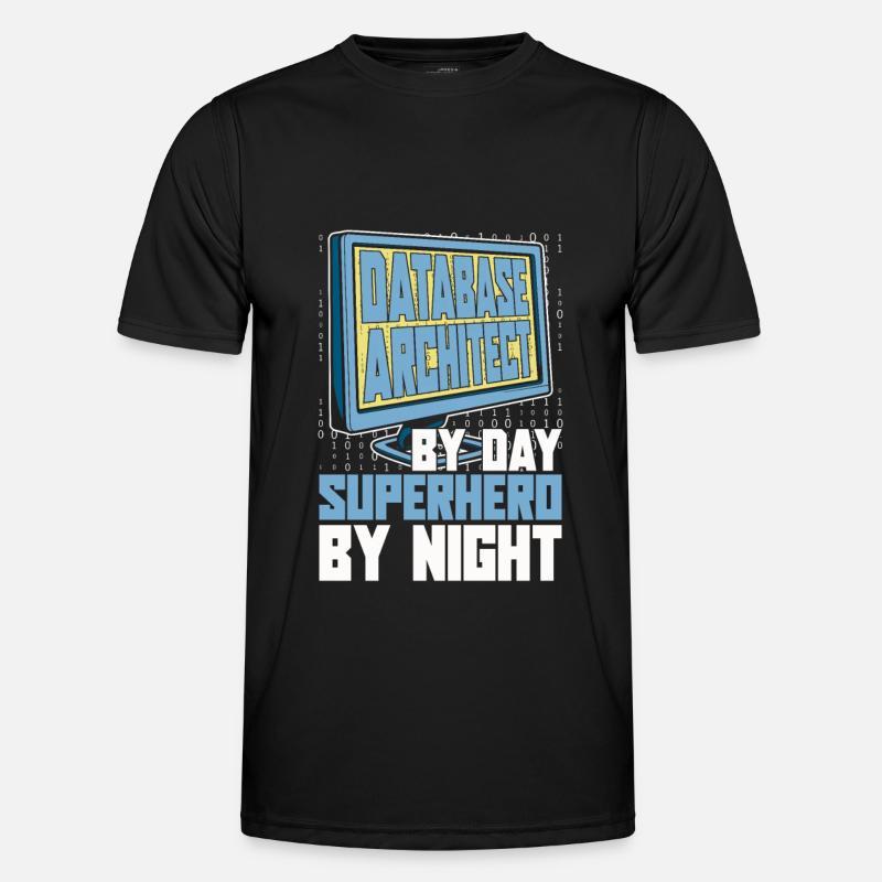 Database Architect - Men's Functional T-Shirt - black