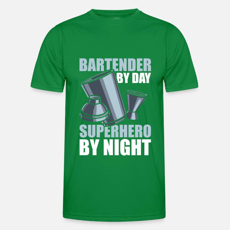 Barkeeper Bartender Men's Functional T-Shirt