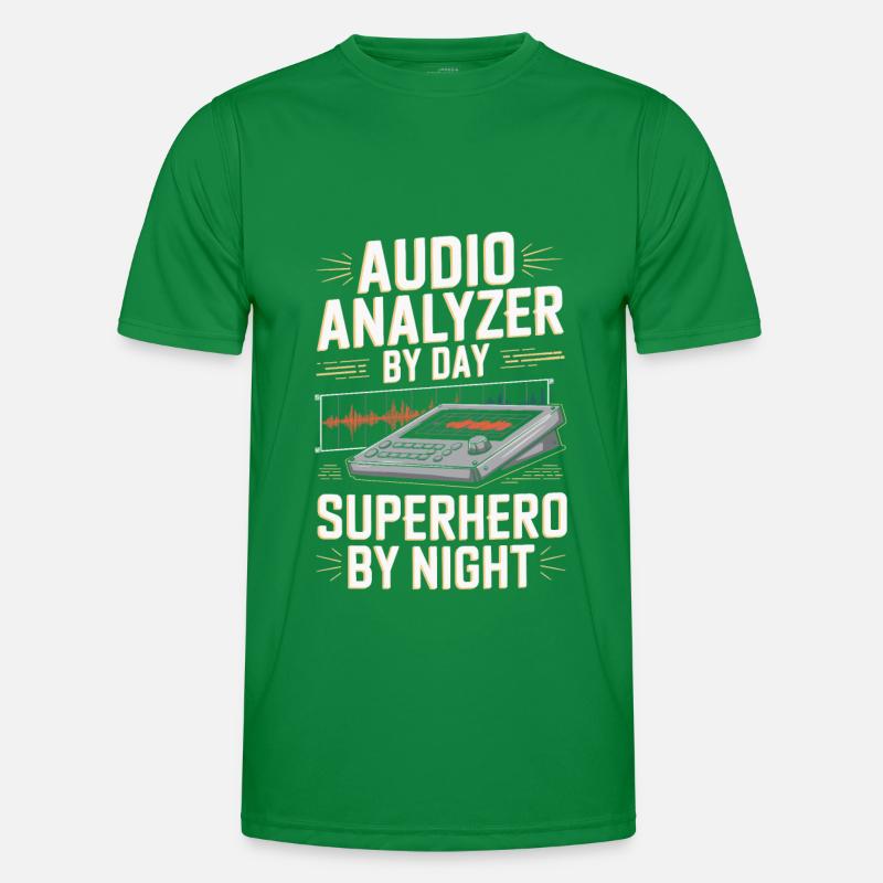 Audio Analyzer Men's Functional T-Shirt