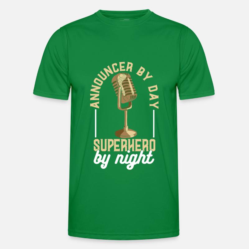 Ansager Männer Funktions-T-Shirt