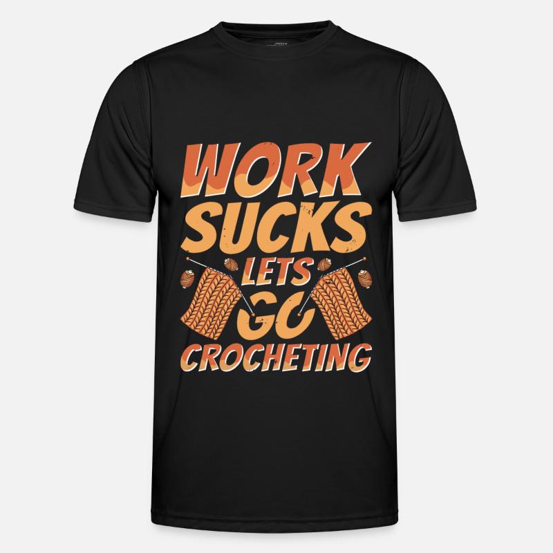 Crochet Men's Functional T-Shirt