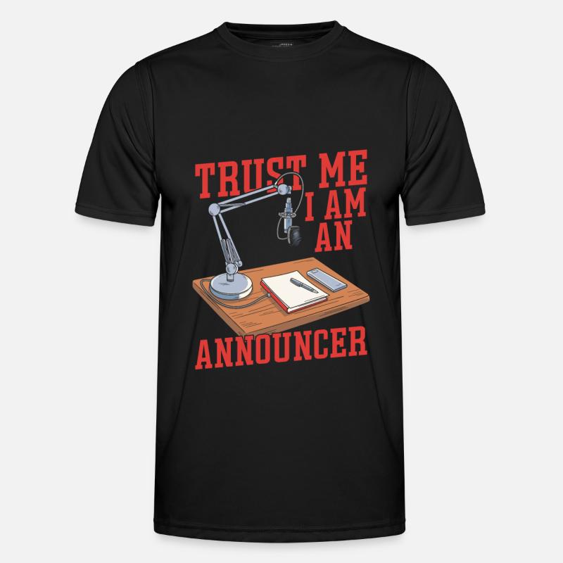 Ansager Männer Funktions-T-Shirt