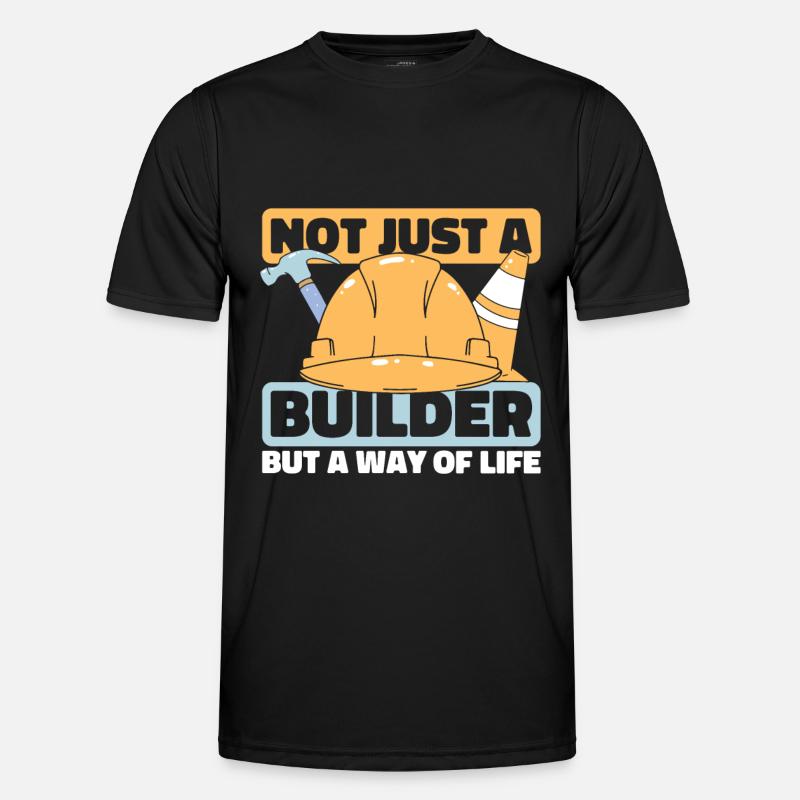 Builder - Men's Functional T-Shirt - black