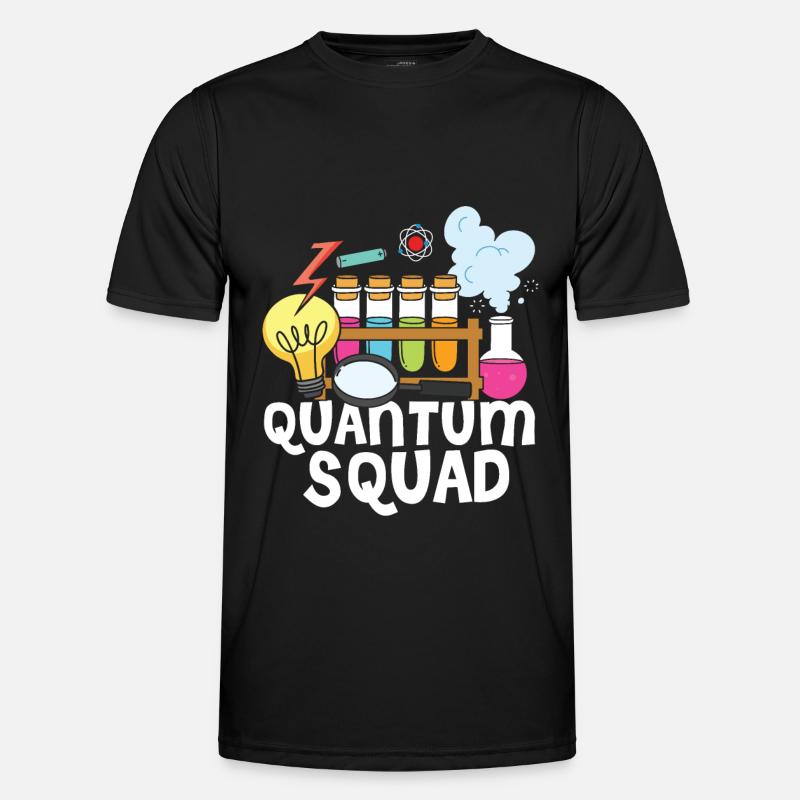 Physics Physique Squad - Men's Functional T-Shirt - black