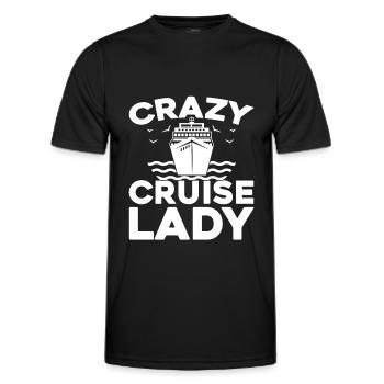 Kreuzfahrt - Männer Funktions-T-Shirt - Schwarz - Vorne - AI Model Male 178 dark (178cm)