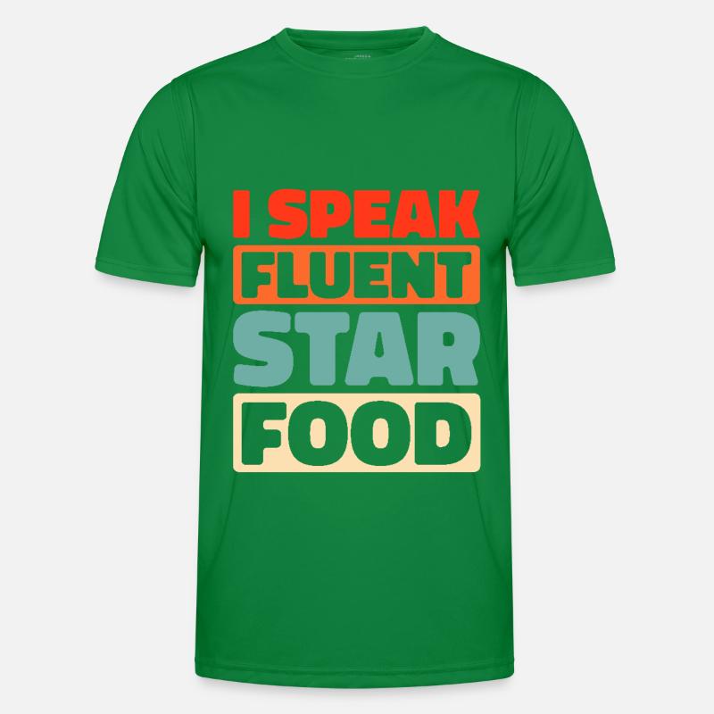 Lebensmittelkritiker Männer Funktions-T-Shirt