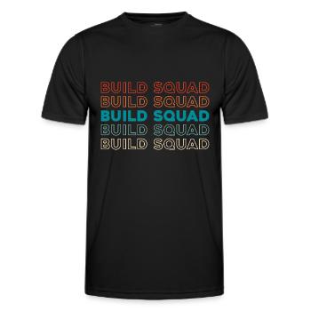 Carpet Installer Kader - Men's Functional T-Shirt - black - Front - AI Model Male 178 dark (178cm)