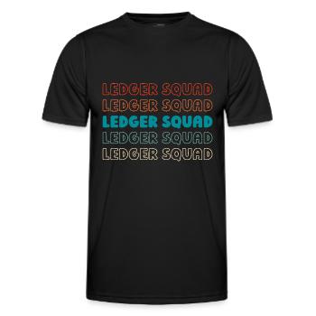 Butchers, butchers, slaughterers, cadres - Men's Functional T-Shirt - black - Front - AI Model Male 178 dark (178cm)